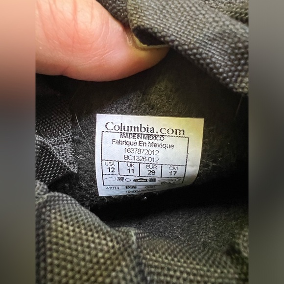 Columbia Powderbug Winter Boots Kids Sz 12 Snow Insulated - Picture 3 of 3